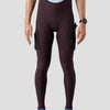 Men's Thermal Cargo Bib Tight - Midnight Plum